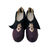 Genshin Impact Keqing Cosplay Shoes - Anime Exhibition Performance Shoes Custom Design - Halloweez